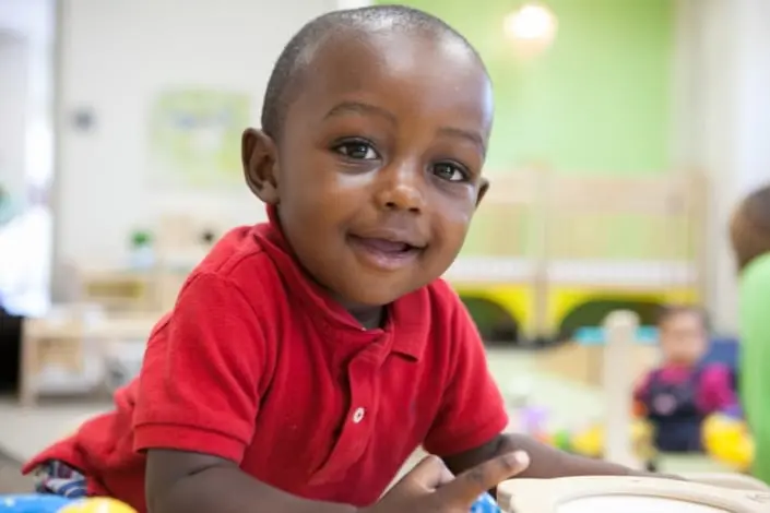 Children’s Discovery Center infant black boy