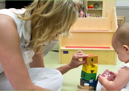 Children’s Discovery Center staff child